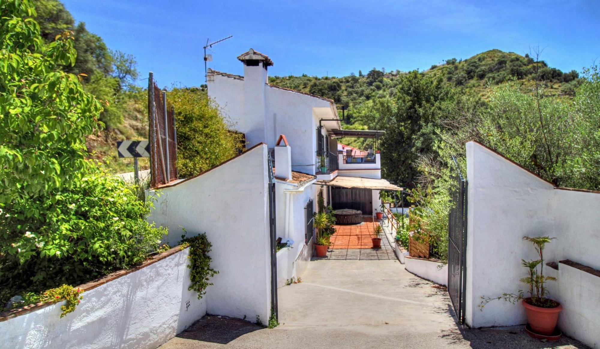 Finca El Almendro Árchez المظهر الخارجي الصورة